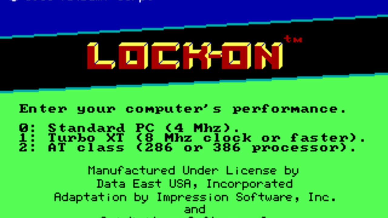 Lock-On — Screenshot 3