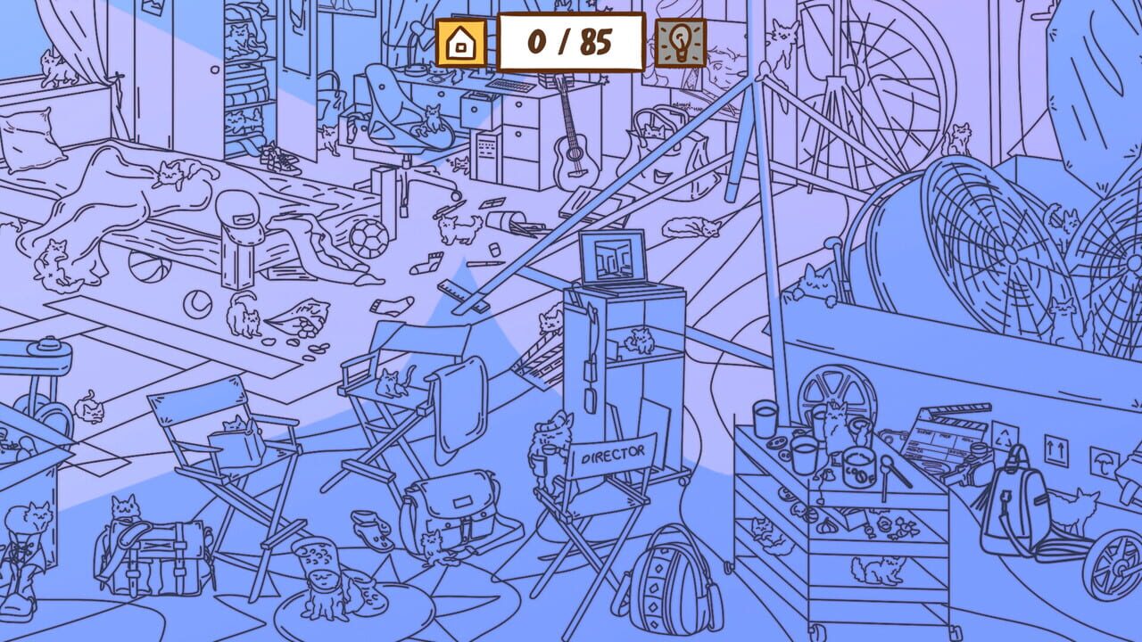 Cats Visiting Cozy Art Studios Image
