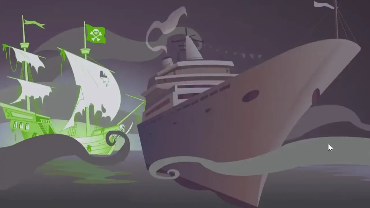Scooby Doo: Horror of the High Seas - Episode 1: The Ghost Pirate Attacks banner