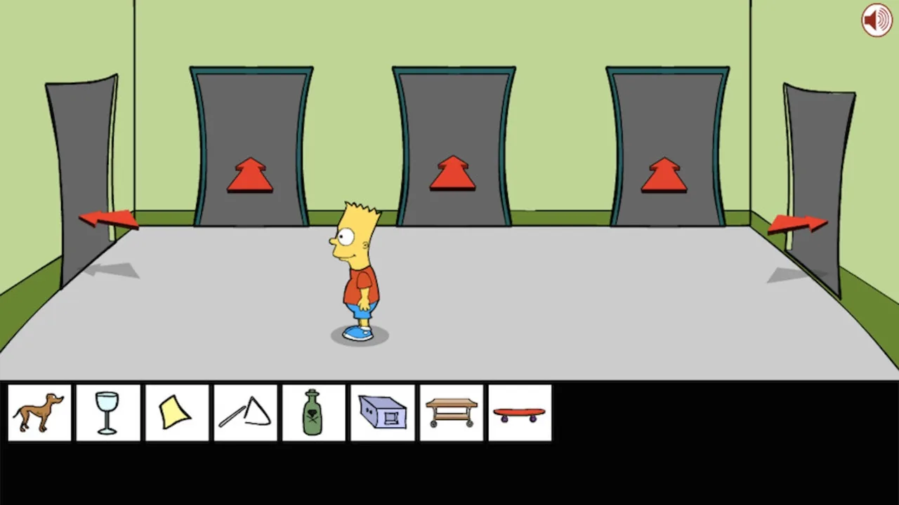 Bart Simpson Saw Game screenshot 1