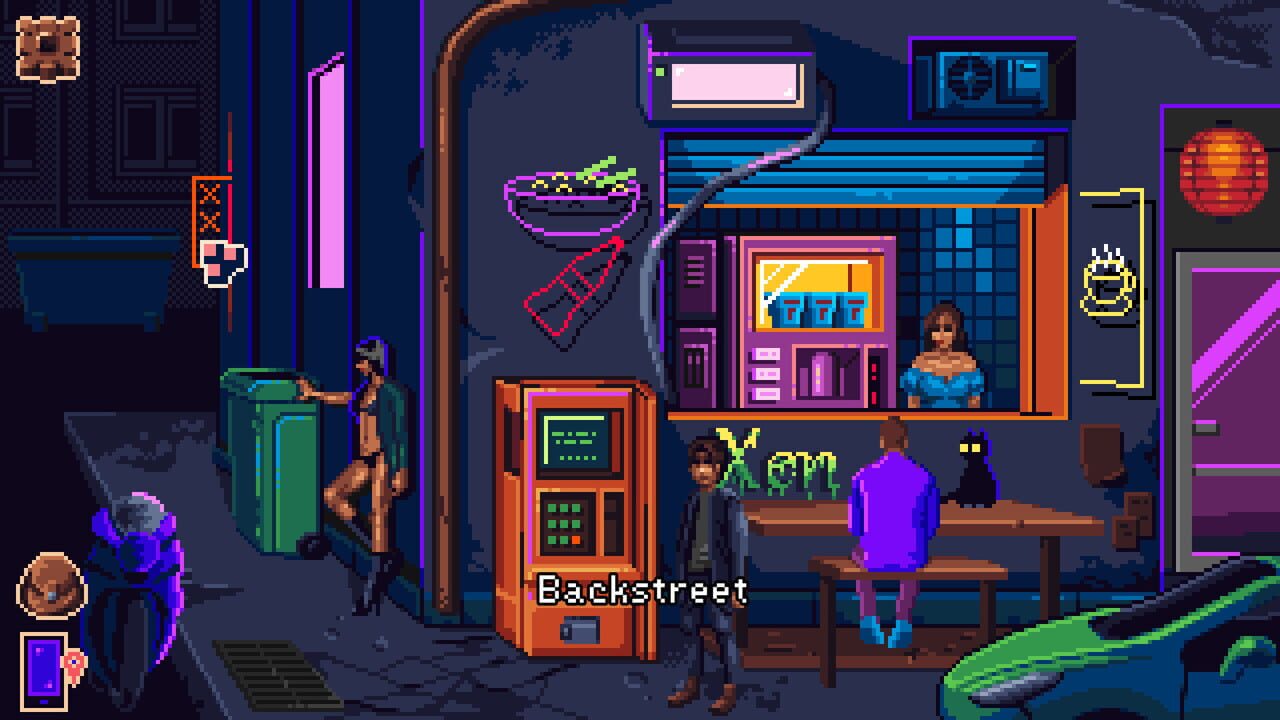 Neon Hearts City — Screenshot 2