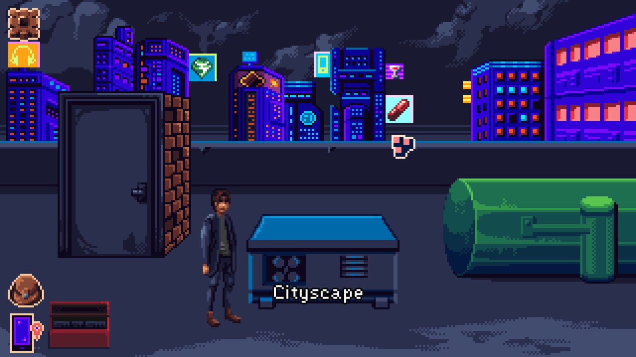 Neon Hearts City — Screenshot 1
