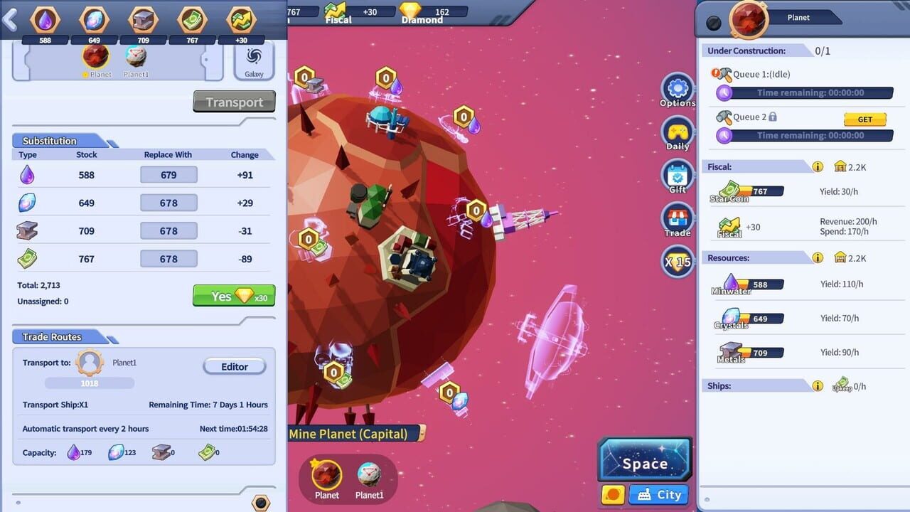 Let's Build Wonders: Galaxy — Star Trade Chamber Pass Image