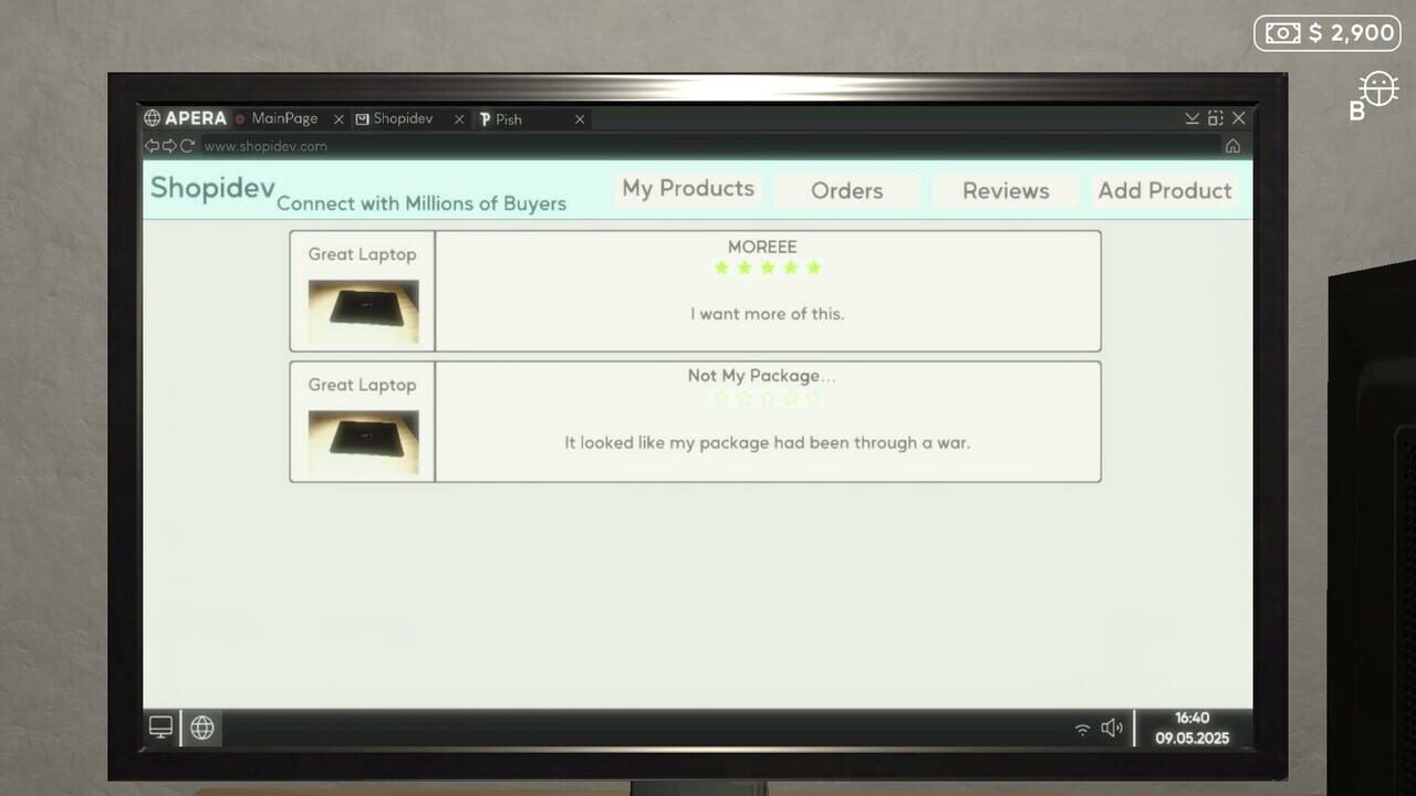 E-Commerce Simulator 2025 Image