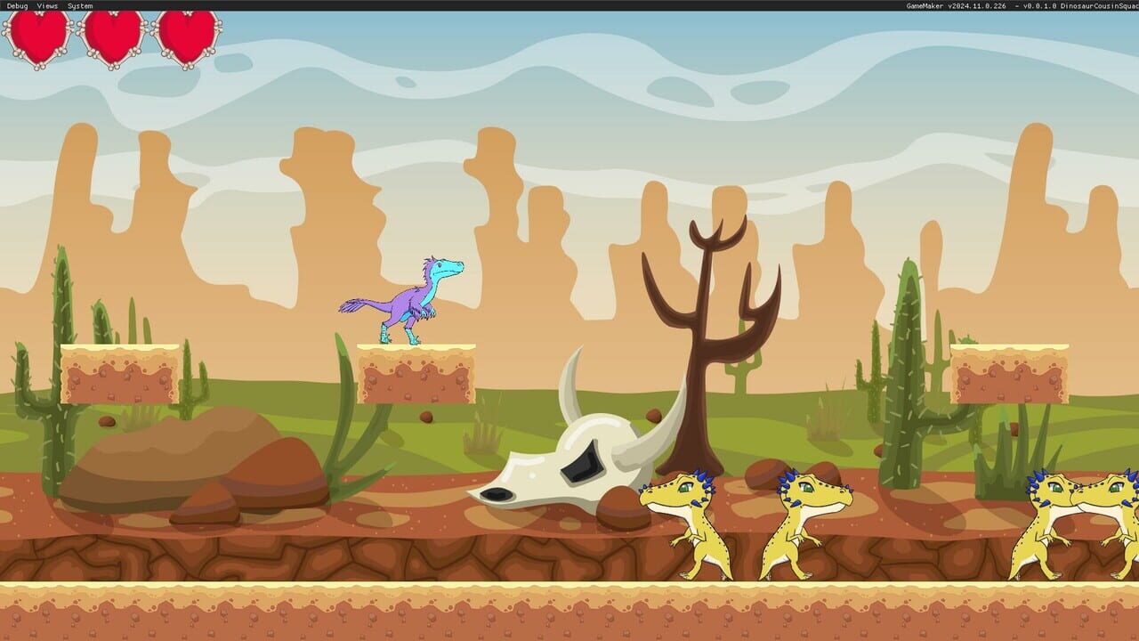 Dinosaur Cousin Squad — Screenshot 2