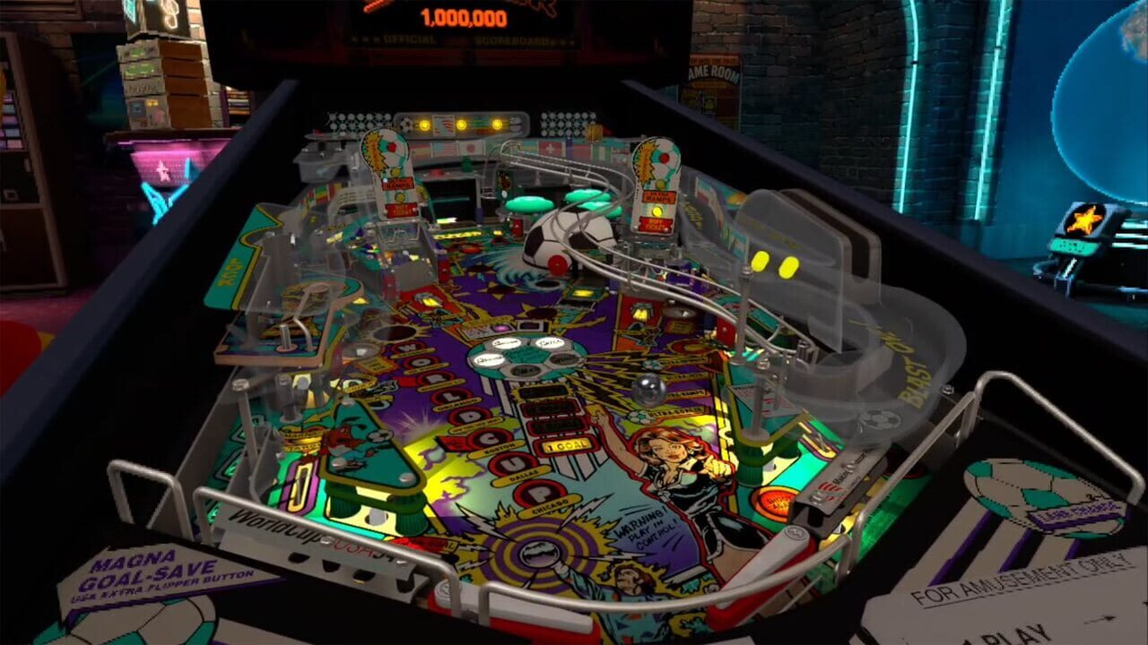 Pinball FX VR: Williams Pinball - World Cup Soccer Image