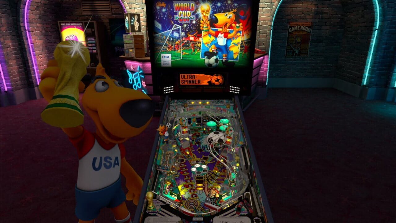 Pinball FX VR: Williams Pinball - World Cup Soccer Image