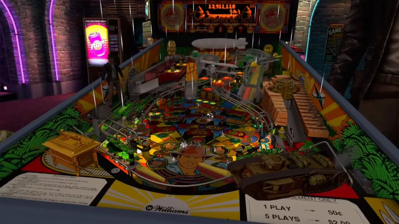 Pinball FX VR: Indiana Jones - The Pinball Adventure screenshot 2