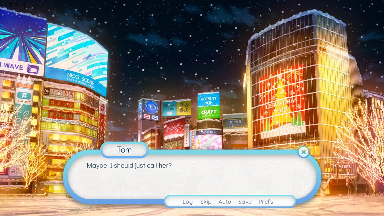Coffee, Snow, and You — Screenshot 2
