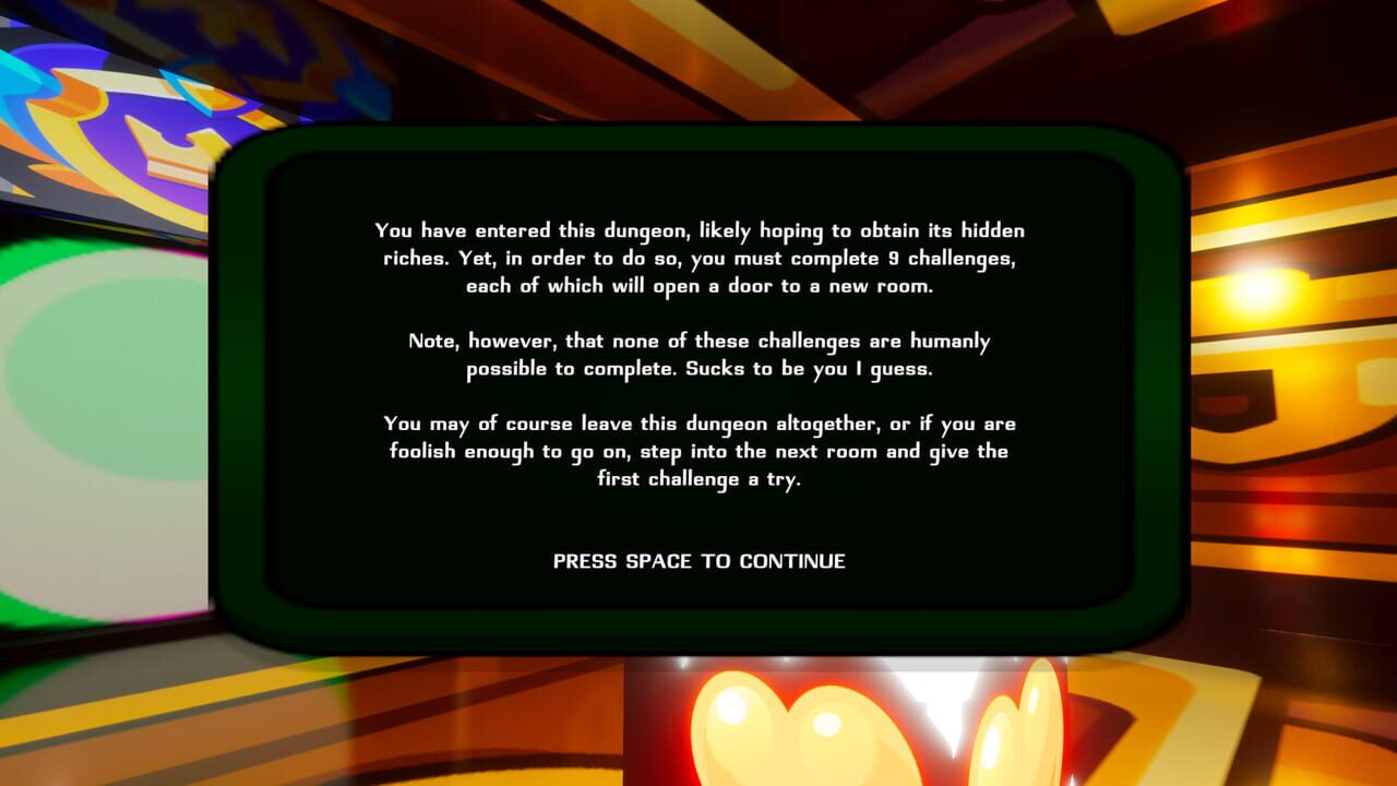 The Human Test / Restart — Screenshot 1