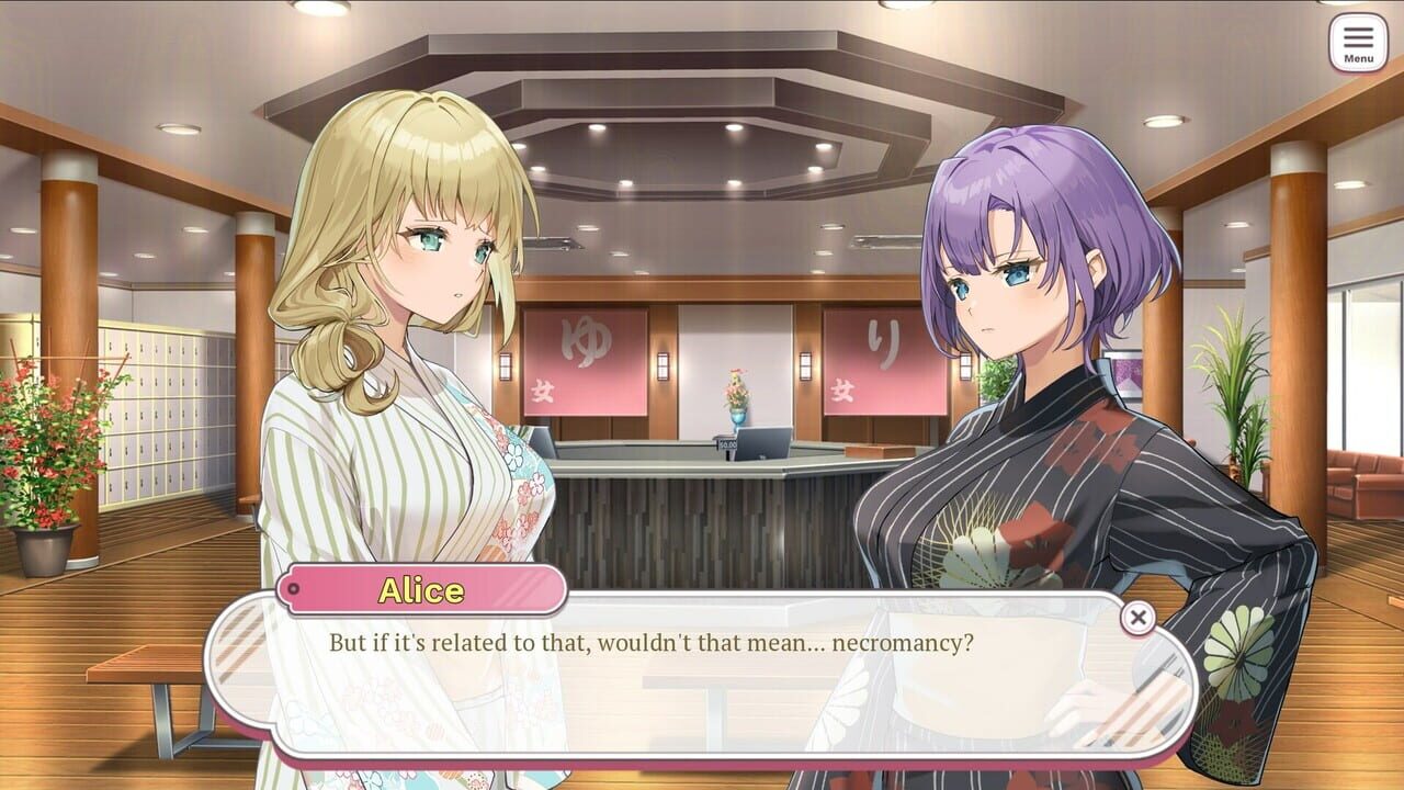 Death Becomes You: Yuri Onsen Vacation — Screenshot 1