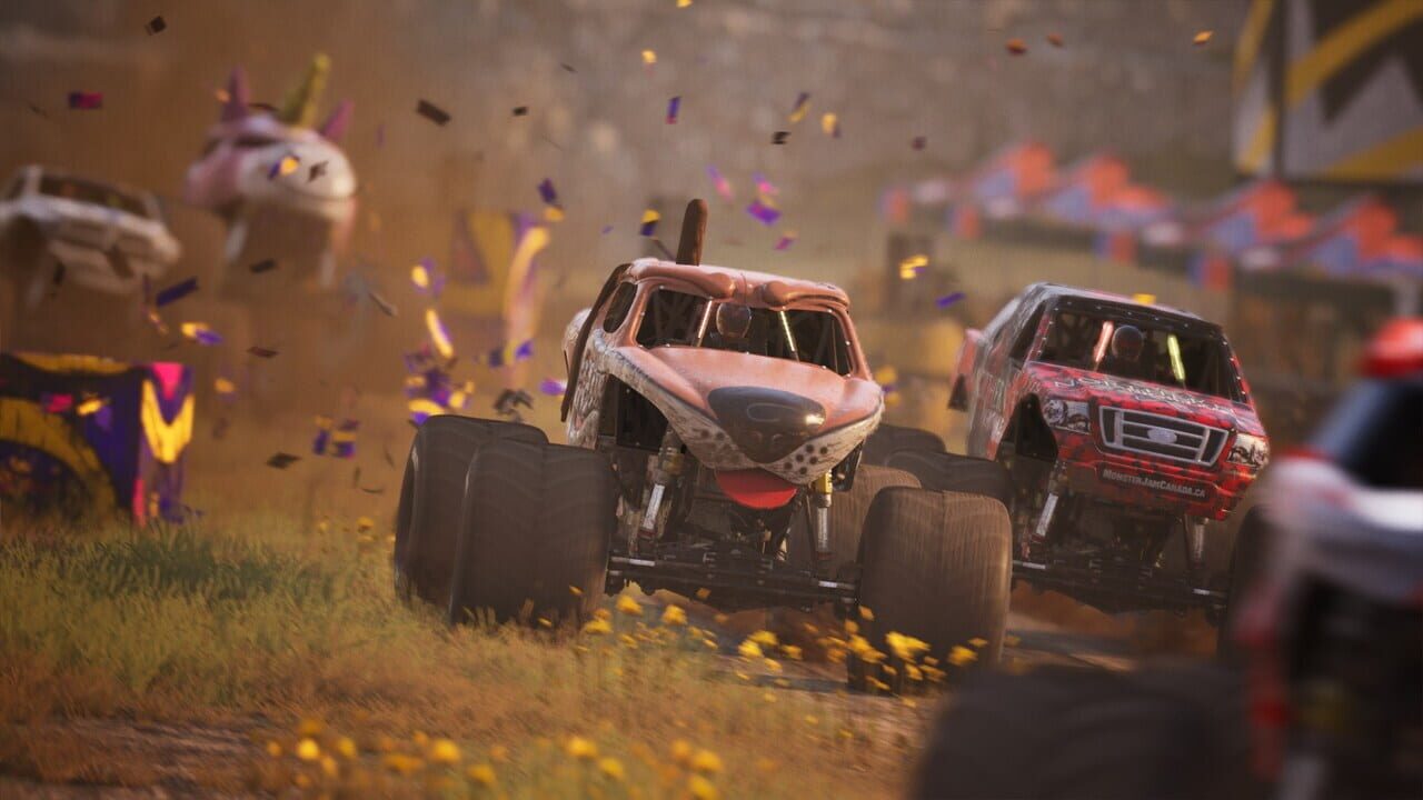 Monster Energy Supercross 25 x Monster Jam Showdown: Dirt Master Edition — Screenshot 4