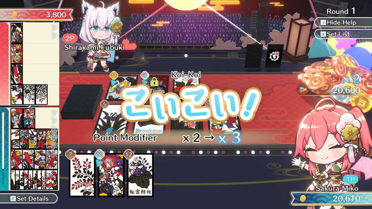 Hololive Holo's Hanafuda Image