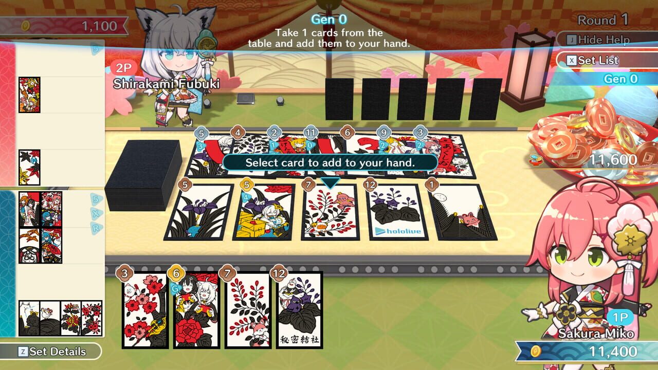 Hololive Holo's Hanafuda Image