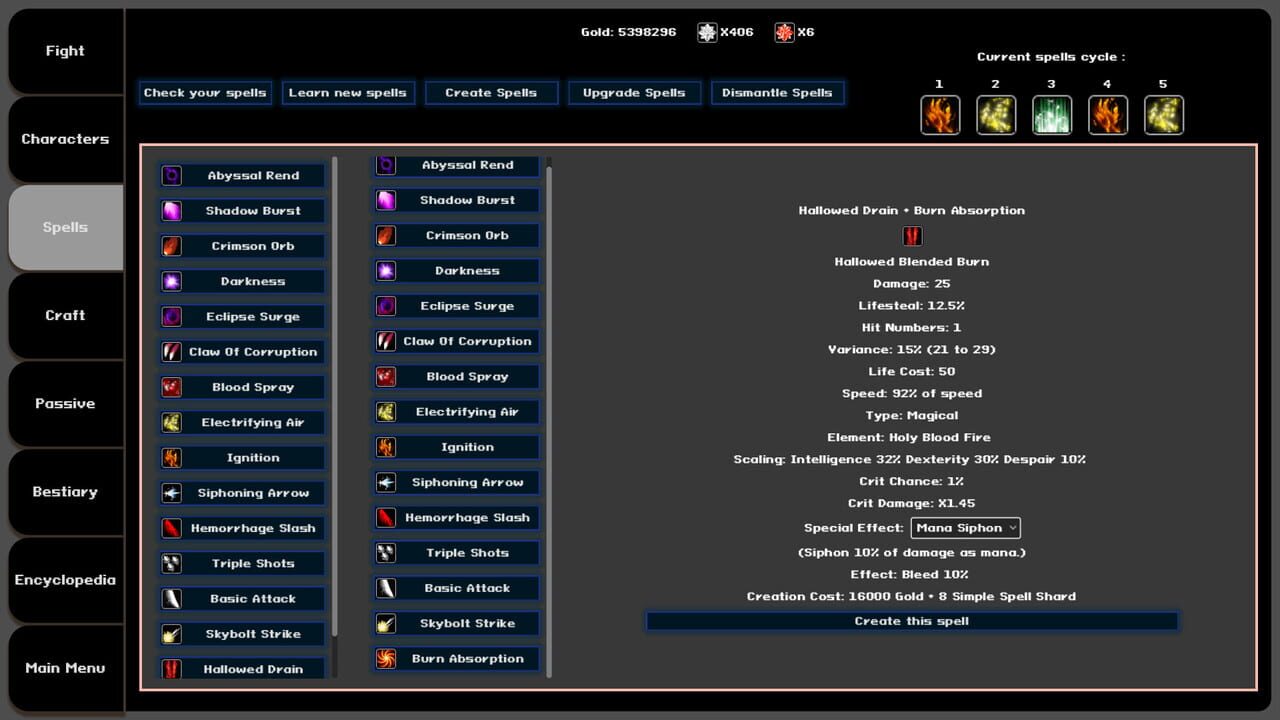 Battlers of Ekrasys — Screenshot 2