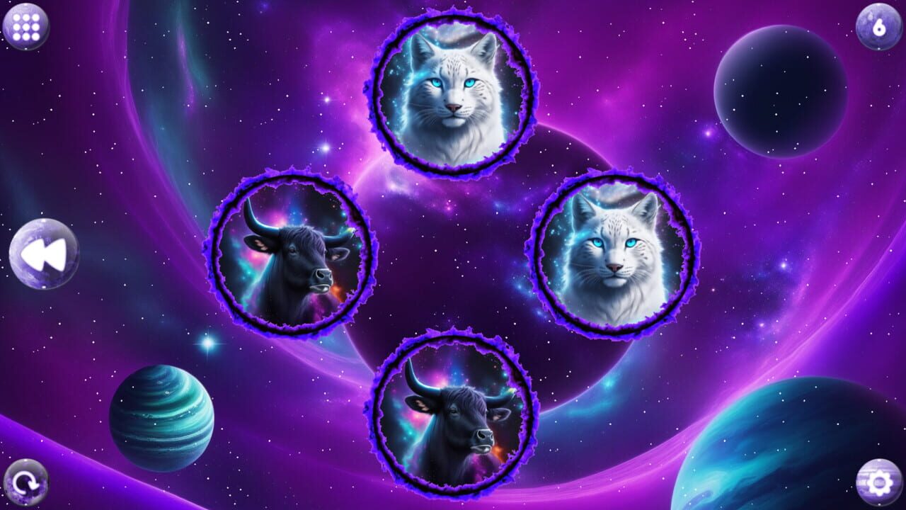 Space Memory: Animals — Screenshot 1