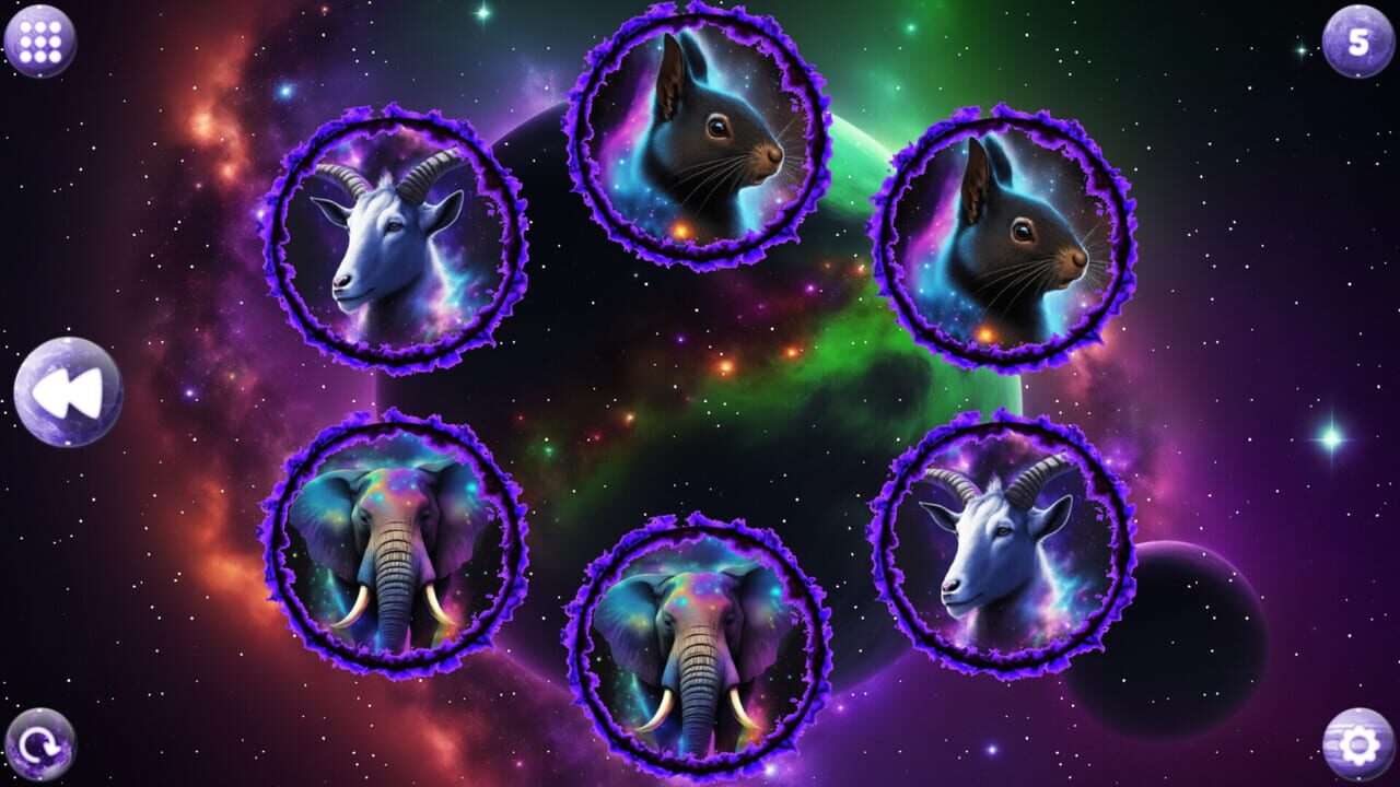Space Memory: Animals — Screenshot 2