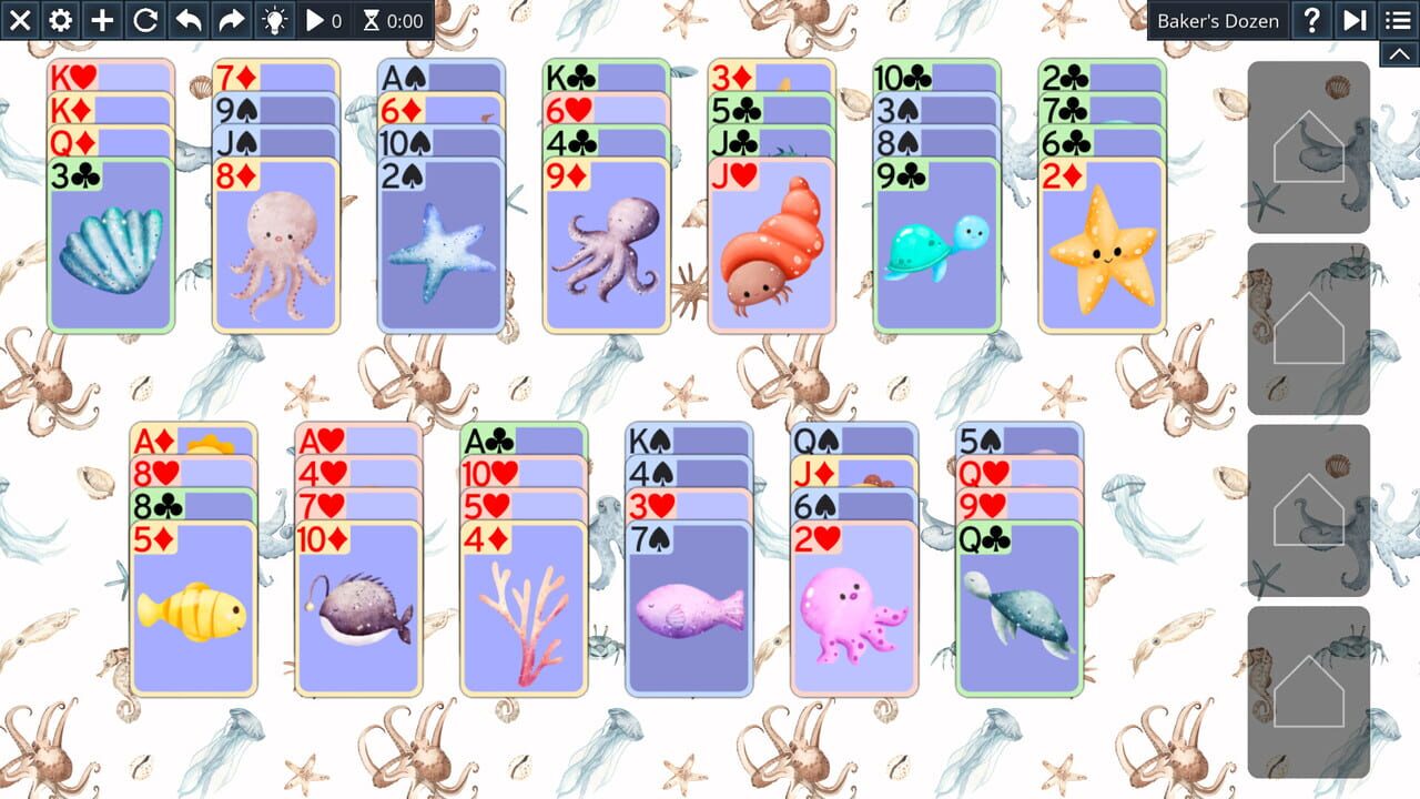 Free Solitaire: Animals — Screenshot 2