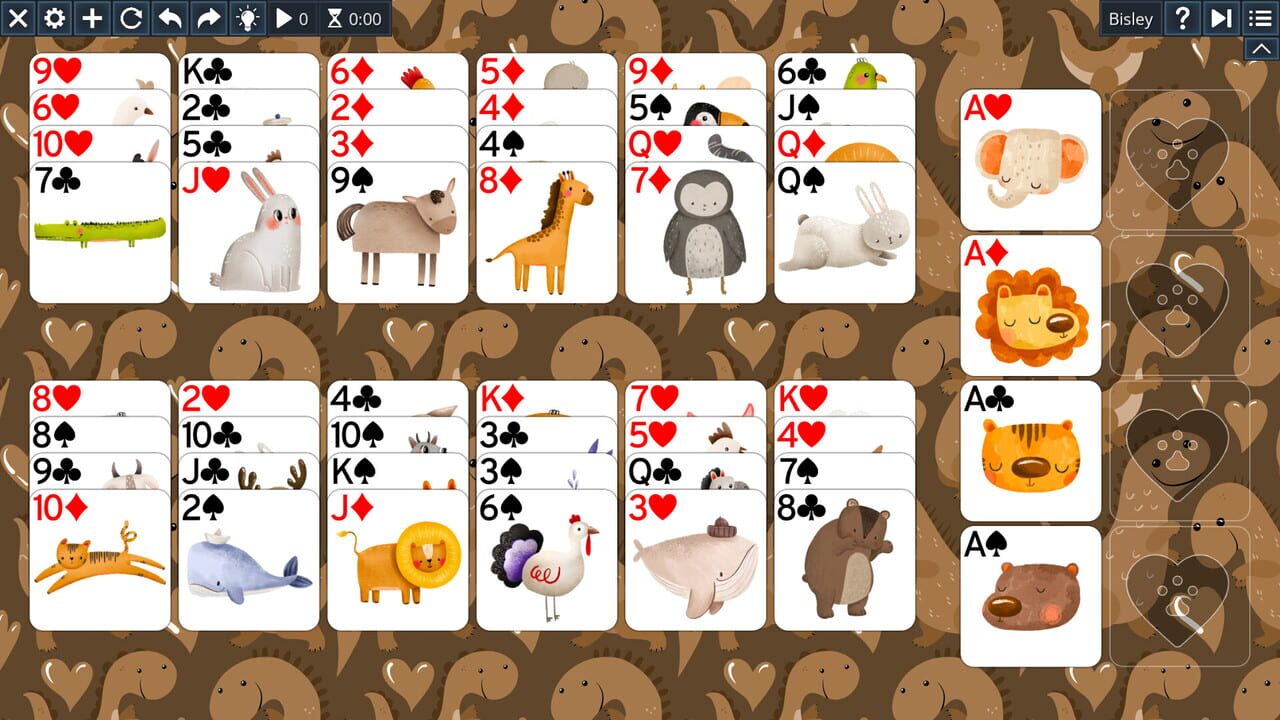 Free Solitaire: Animals — Screenshot 3