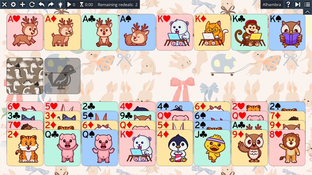 Free Solitaire: Animals — Screenshot 4