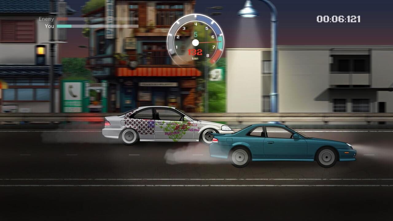 JDM Pixel Street Car Racing — Screenshot 1