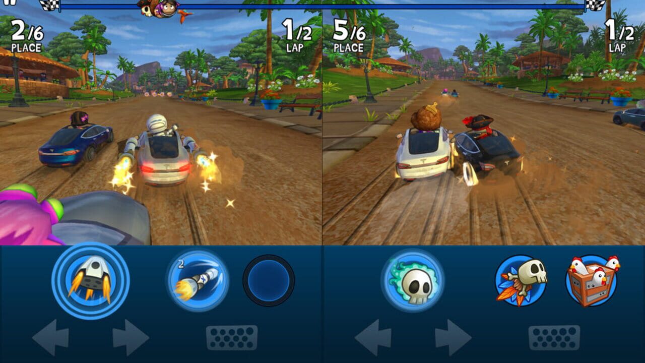 Beach Buggy Racing 2: Tesla Edition — Screenshot 3