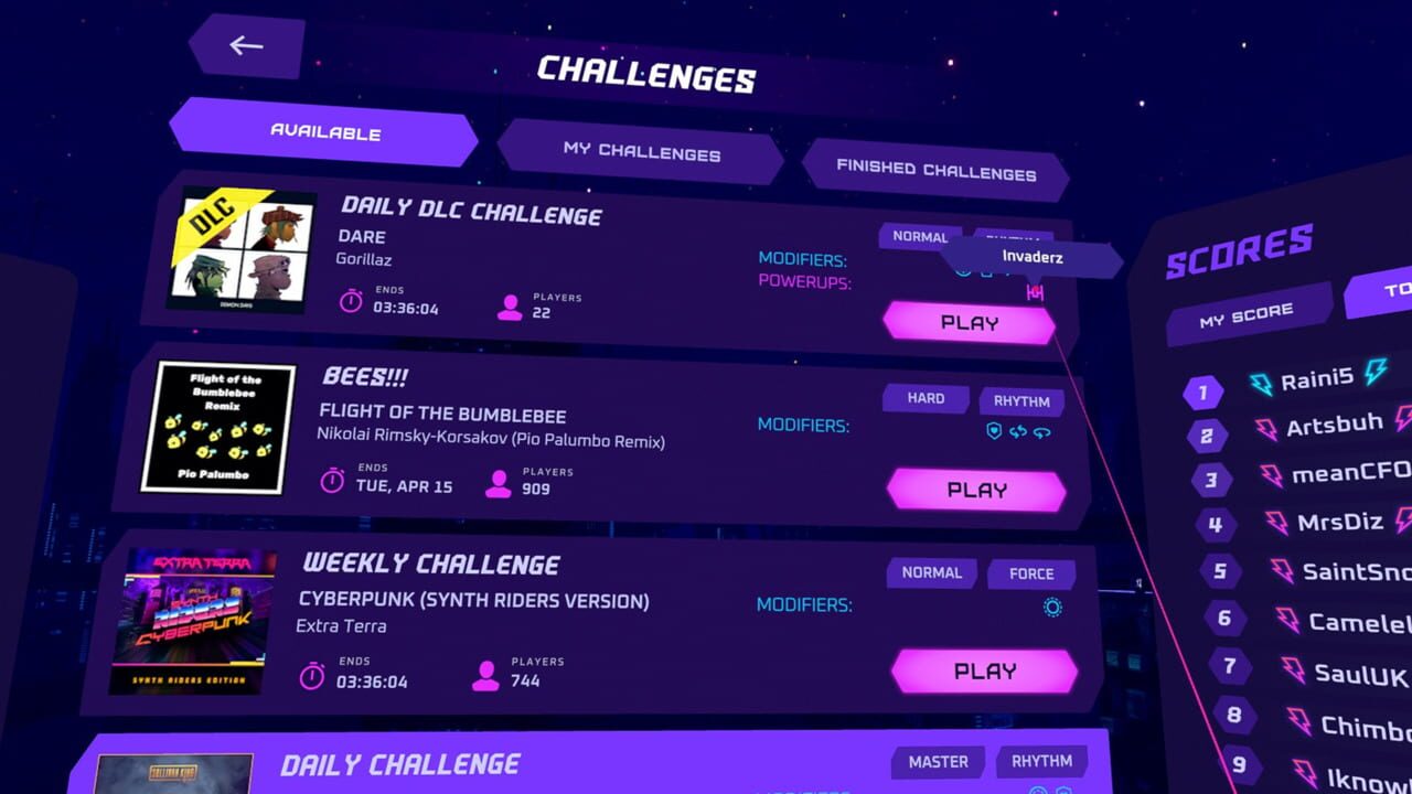 Synth Riders: Challenges+ Update — Screenshot 2