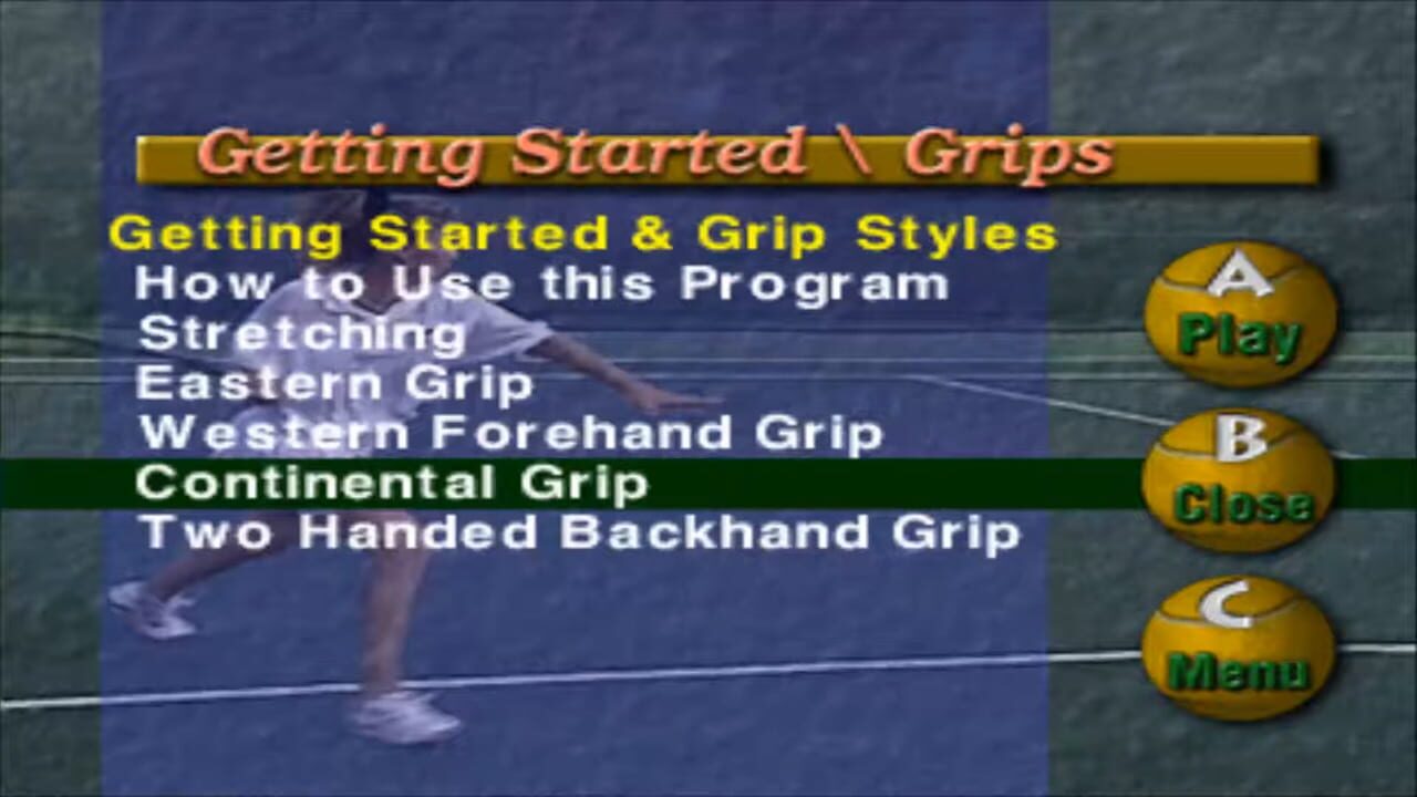ESPN Let's Play Tennis — Screenshot 3