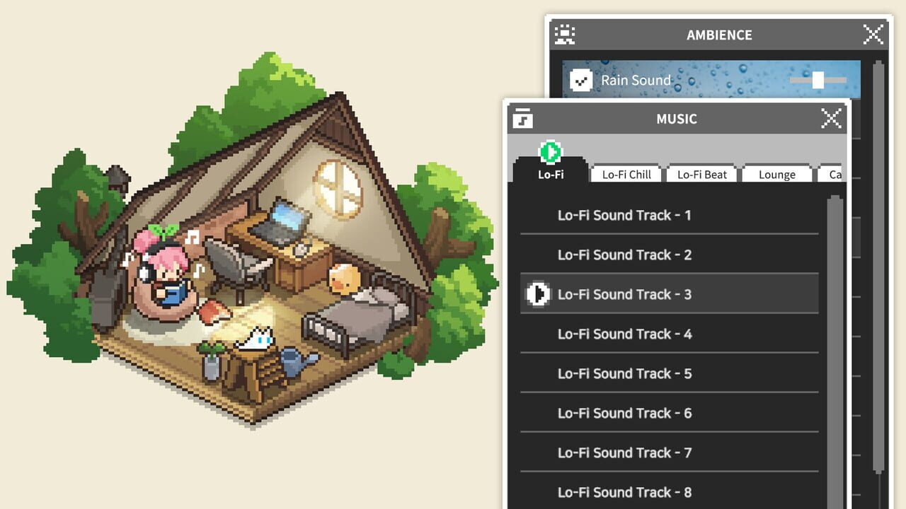 Mini Cozy Room: Lo-Fi Image
