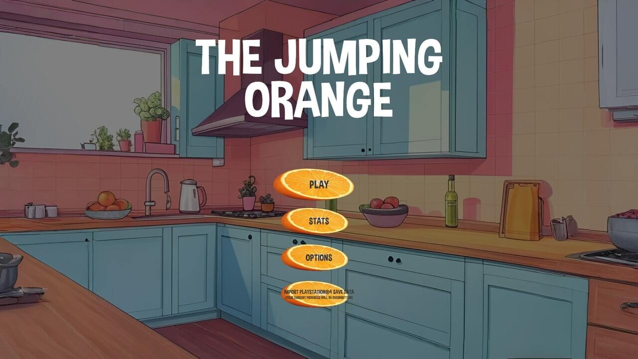 The Jumping Orange Image