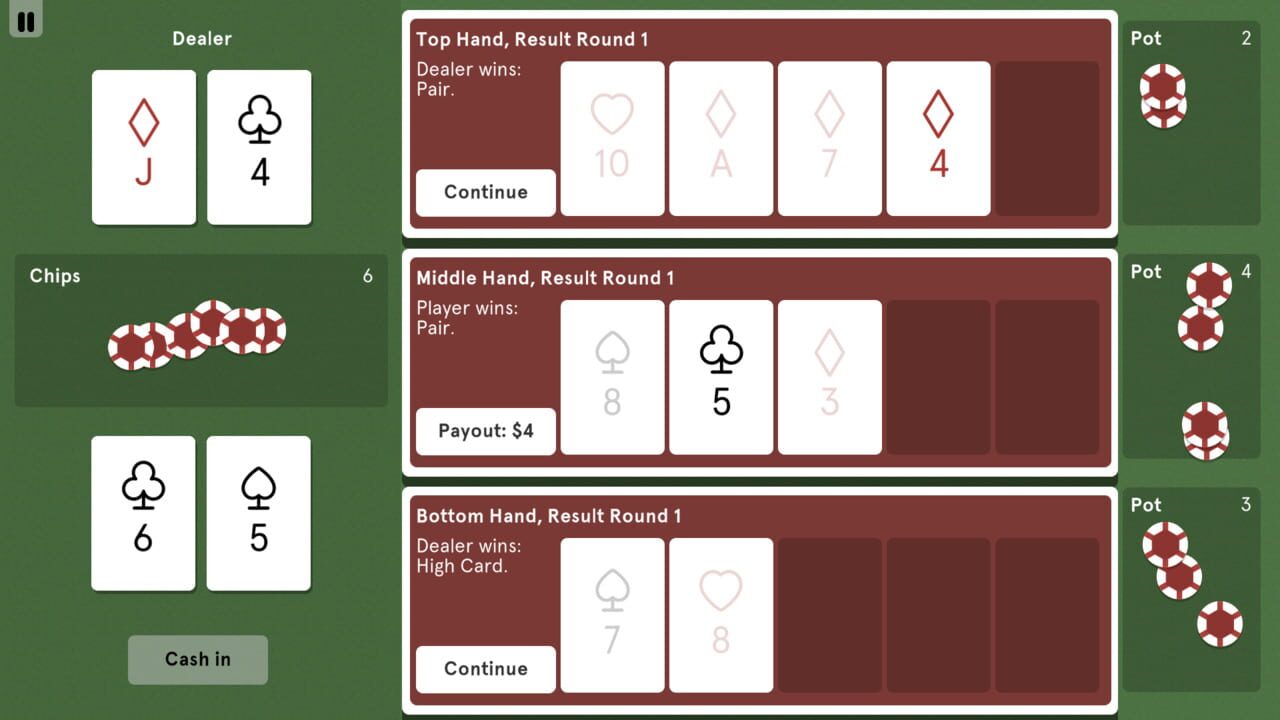 Texas Lane'em Poker — Screenshot 2