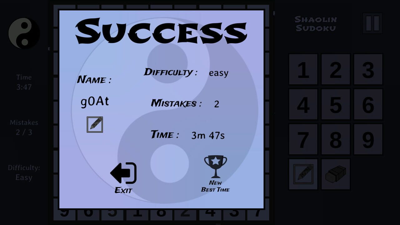 Shaolin Sudoku — Screenshot 4