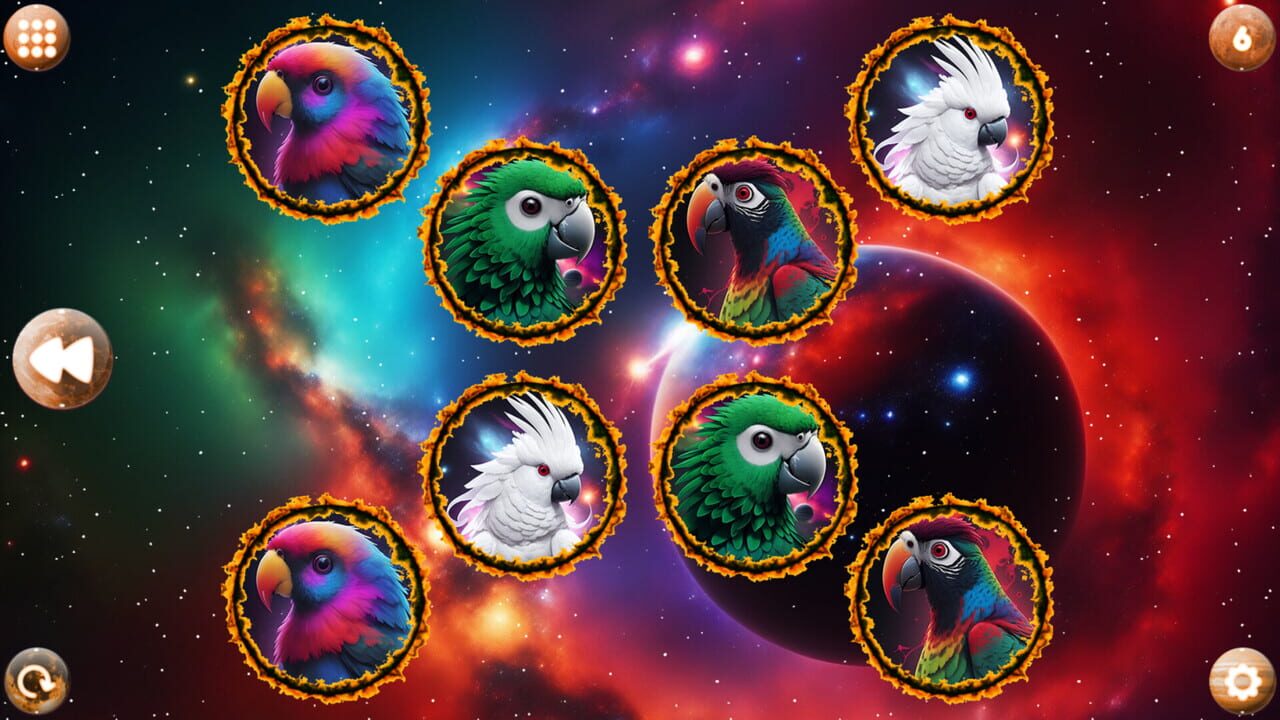 Space Memory: Parrots — Screenshot 3
