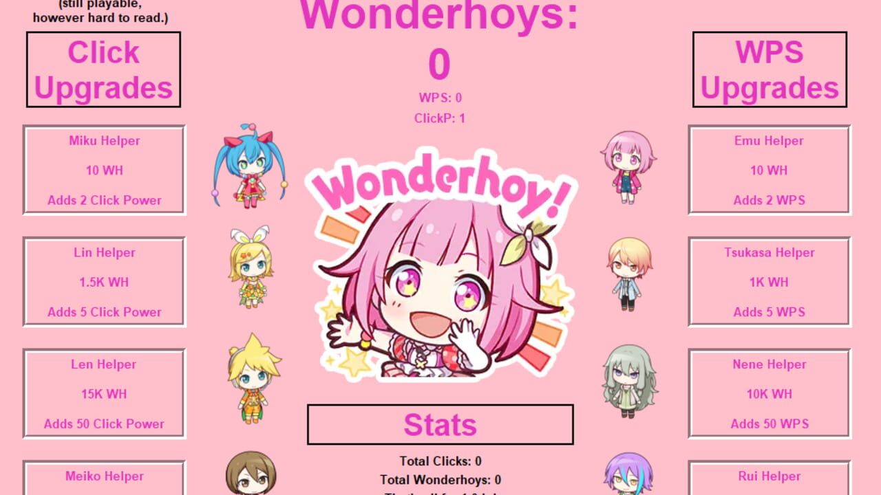 Emu Otori Clicker Screenshot 1