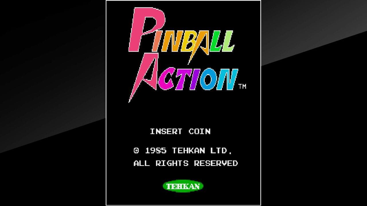 Arcade Archives: Pinball Action Image