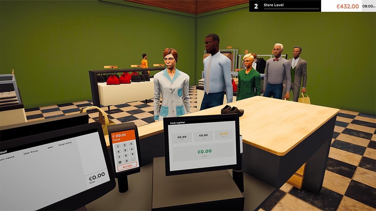 Clothes & Outlet Supermarket Store Simulator — Screenshot 2