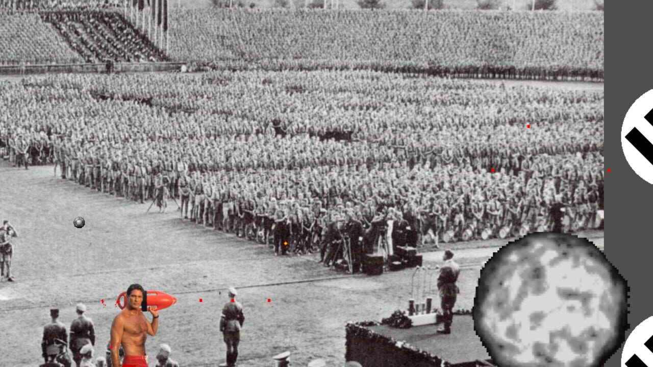 The Hoff vs Hitler Image