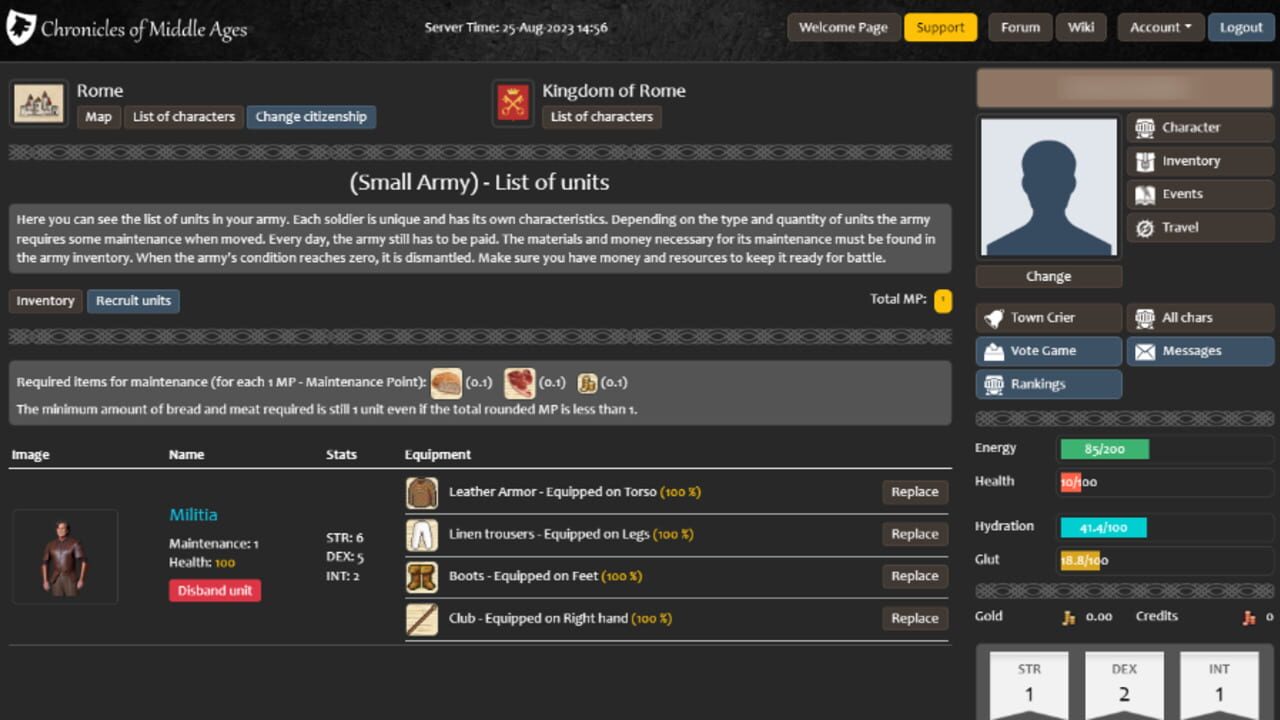 Chronicles of Middle Ages — Screenshot 3