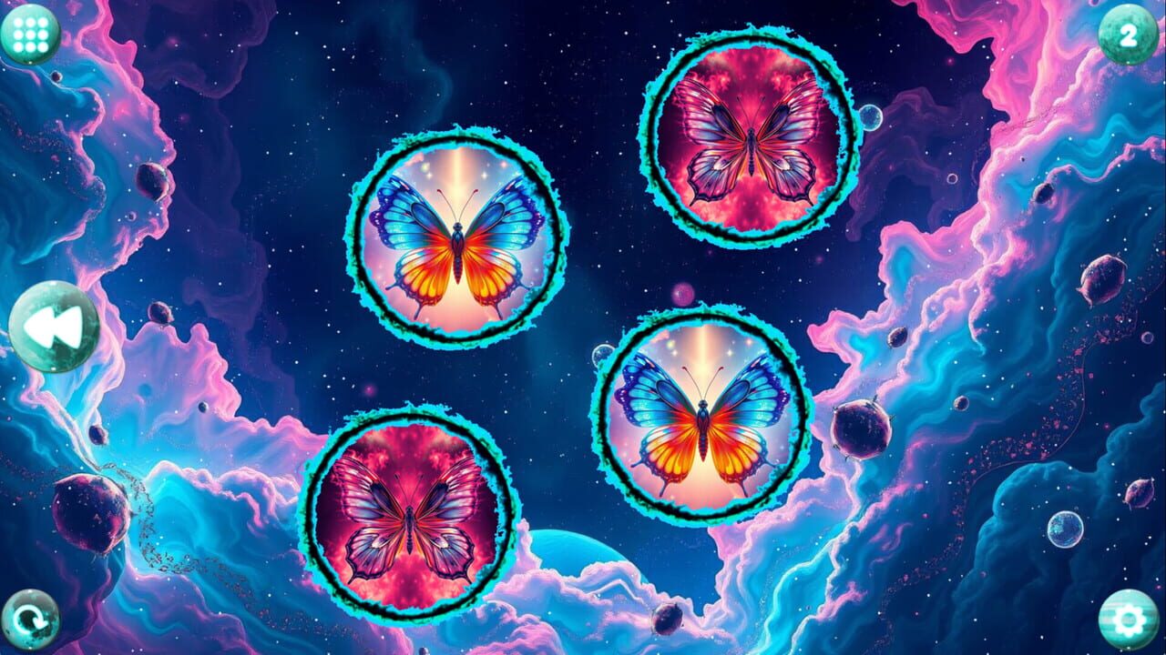 Space Memory: Butterflies — Screenshot 1