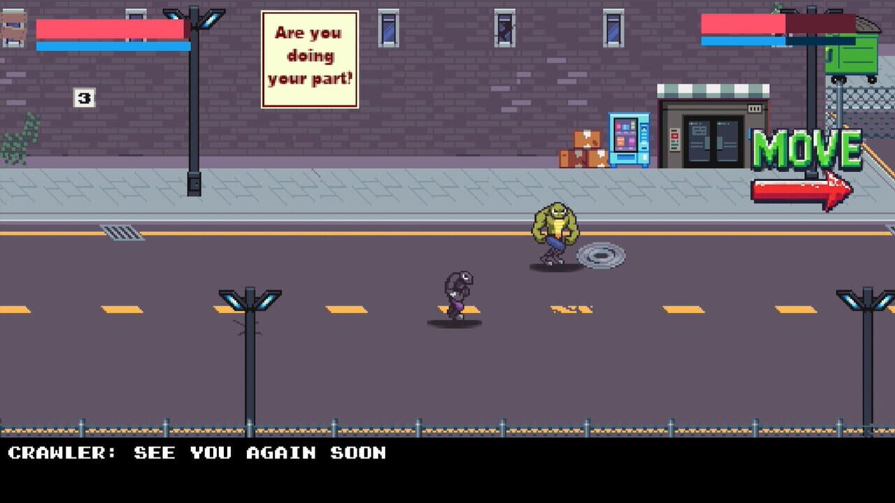 Snakes with Fists! Screenshot 1