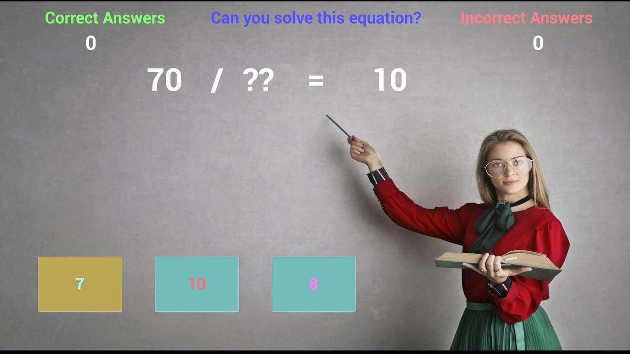Math Genius: Division — Screenshot 2