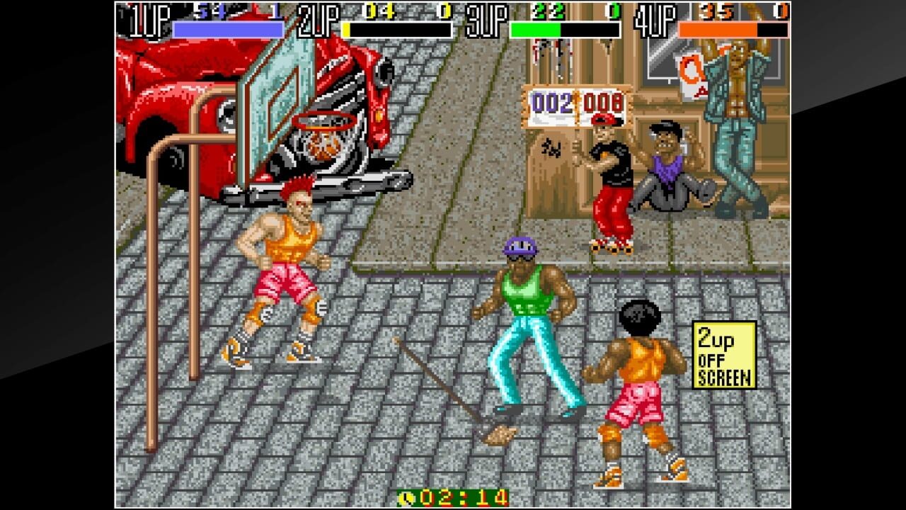 Arcade Archives: Punk Shot Screenshot 1