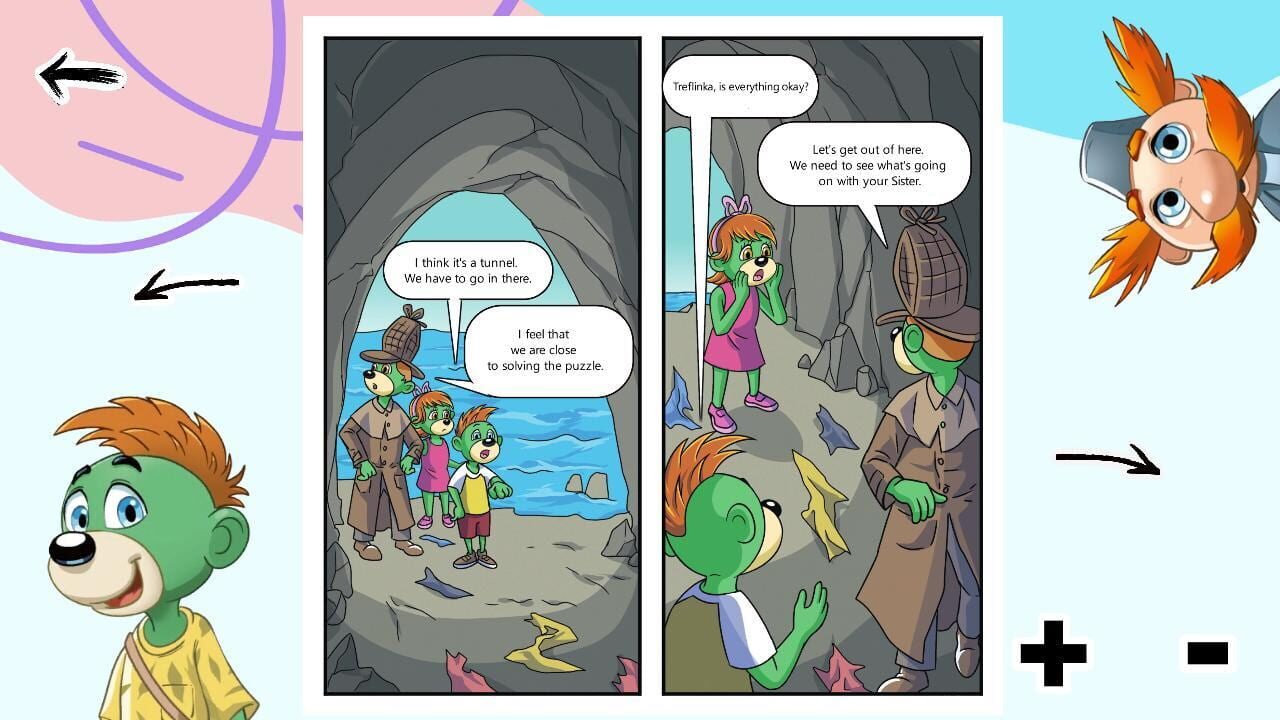 Treflix: Comic Book Fear — Screenshot 2