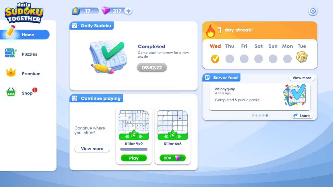 Daily Sudoku Together Screenshot 1