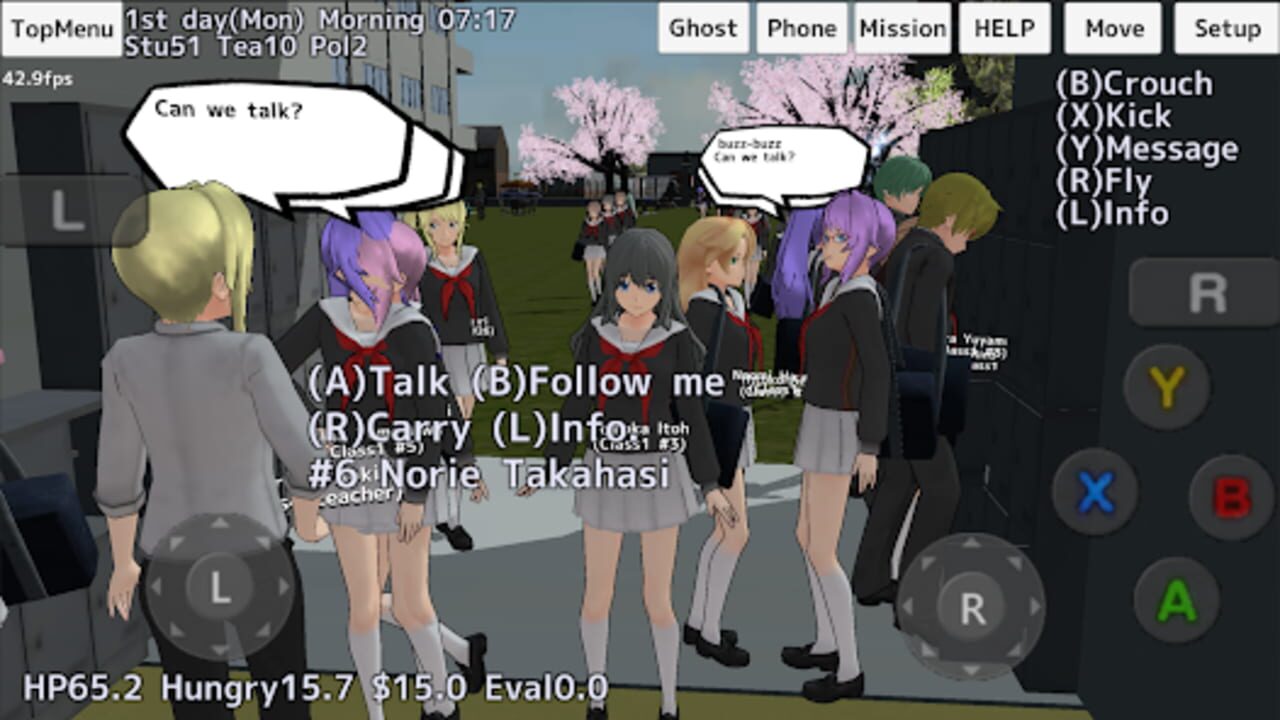 School Girls Simulator Screenshot 1