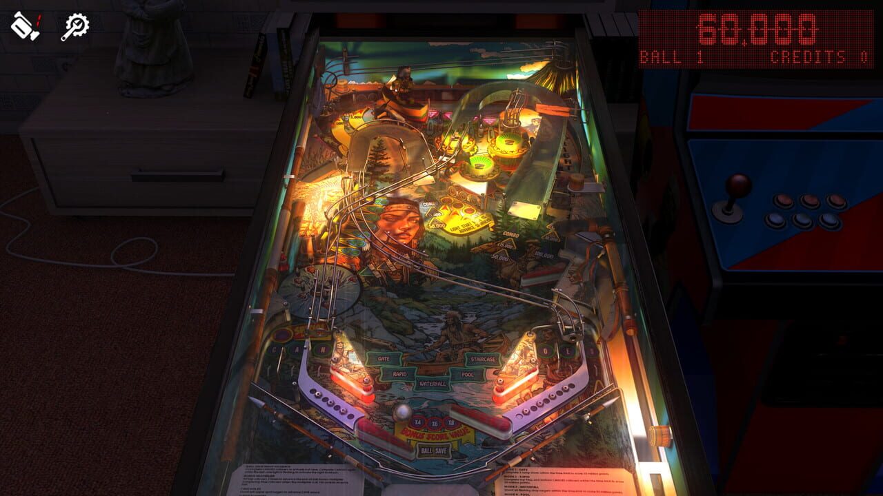 Zaccaria Pinball: Shooting the Rapids - 2016 Table — Screenshot 2