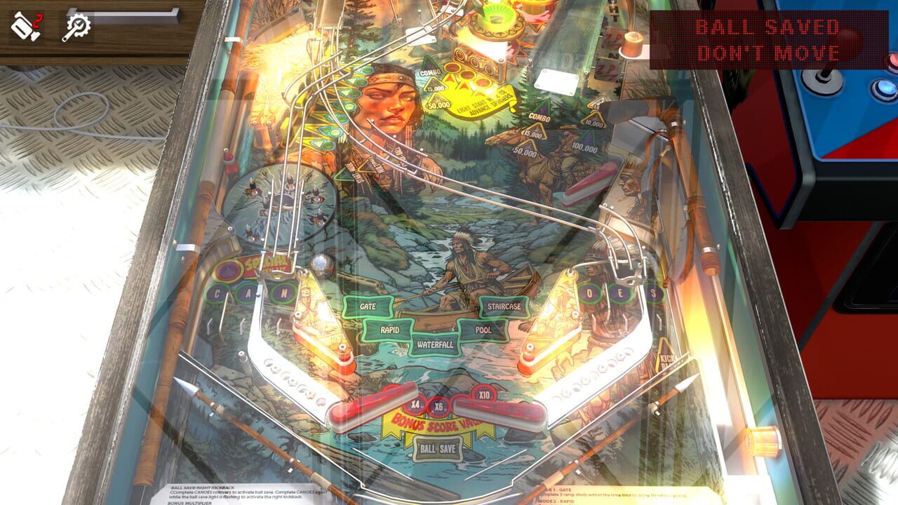Zaccaria Pinball: Shooting the Rapids - 2016 Table — Screenshot 3