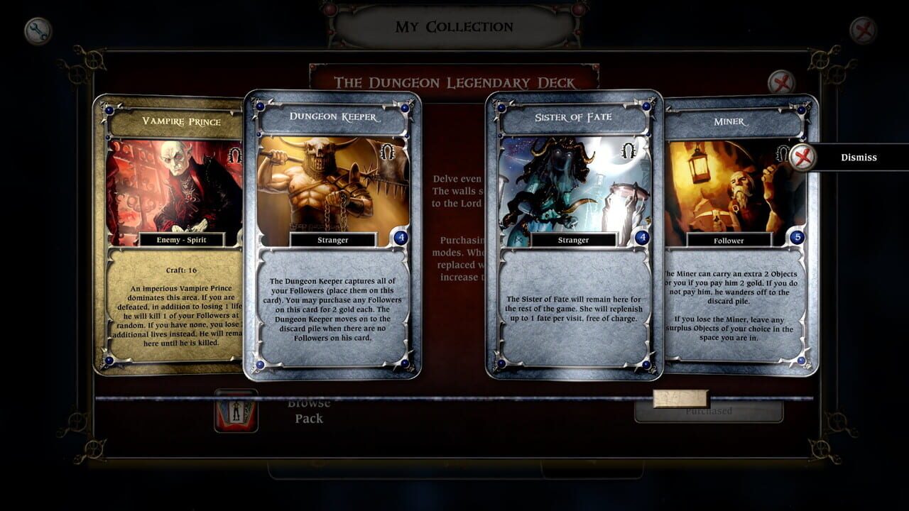 Talisman: The Dungeon Expansion - Legendary Deck — Screenshot 2