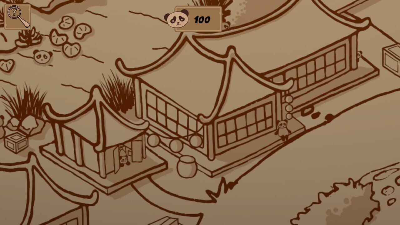 100 Hidden Pandas: Village Image