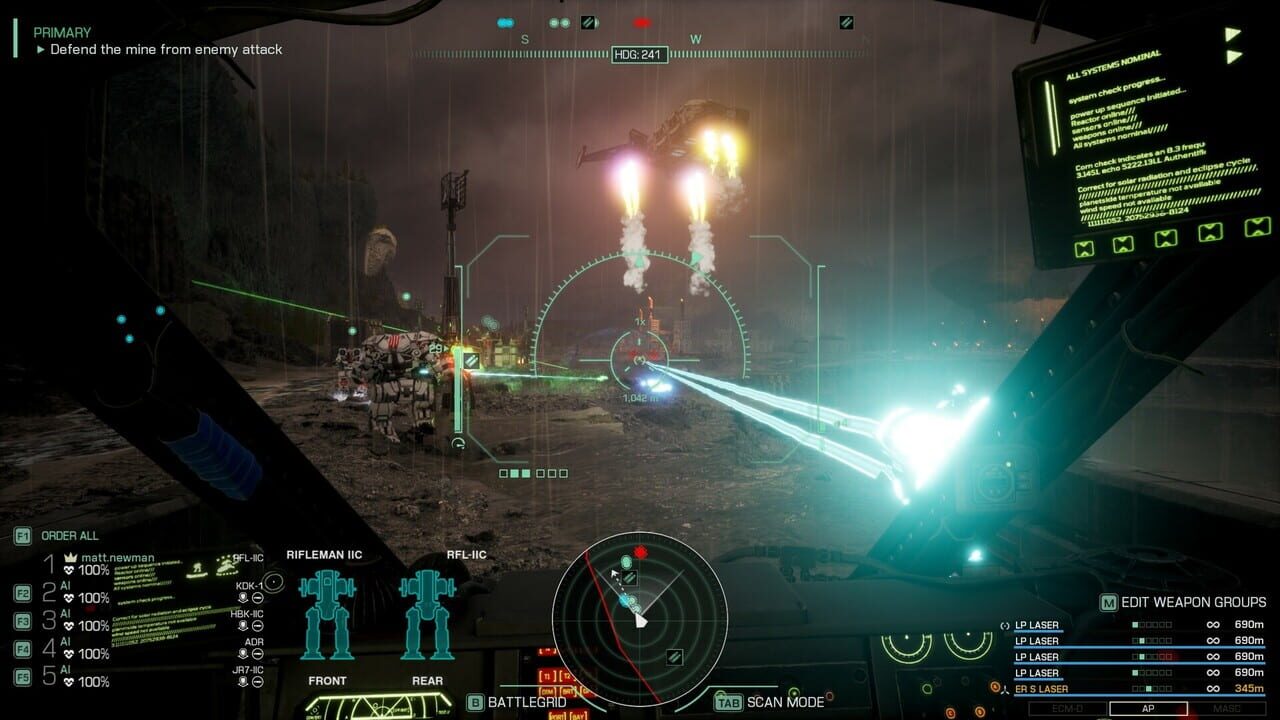 Mechwarrior 5: Clans - Ghost Bear Flash Storm — Screenshot 1